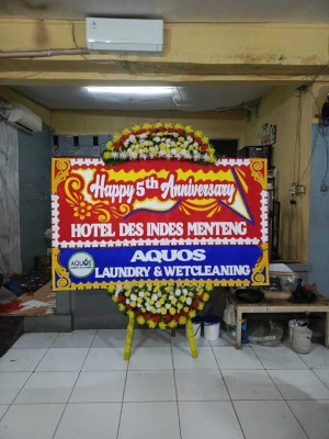 Papan Bunga di Linggarsari Telagasari